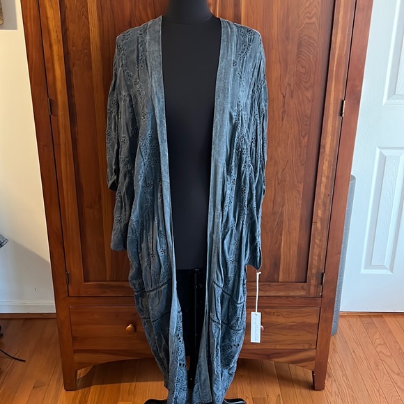 Young Fabulous & Broke Other - Young Fabulous & Broke KEIKO Eyelet Kimono Duster